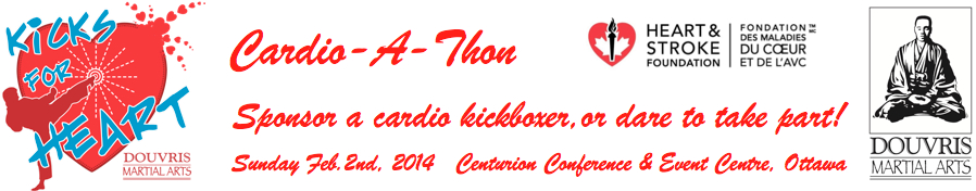 Heart and Stroke Kicks for Heart Cardiothon